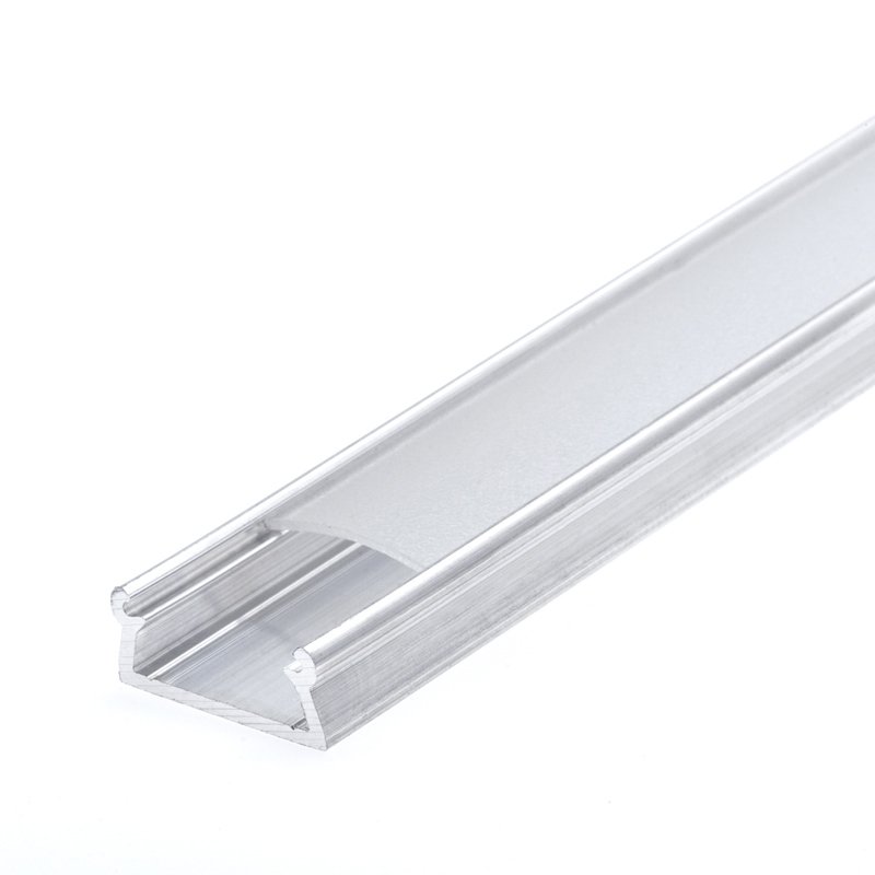 TAMI LED Strip Channel - Surface / Flush Mount - 12mm - 1m - Frosted Lens
